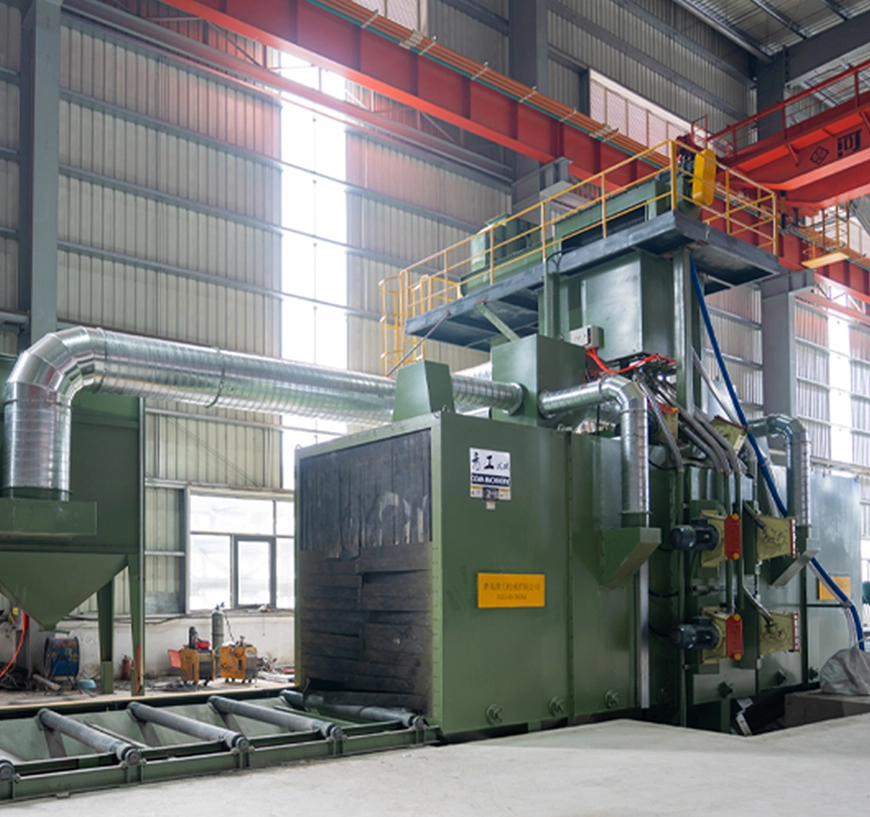 Shot blasting machine overview